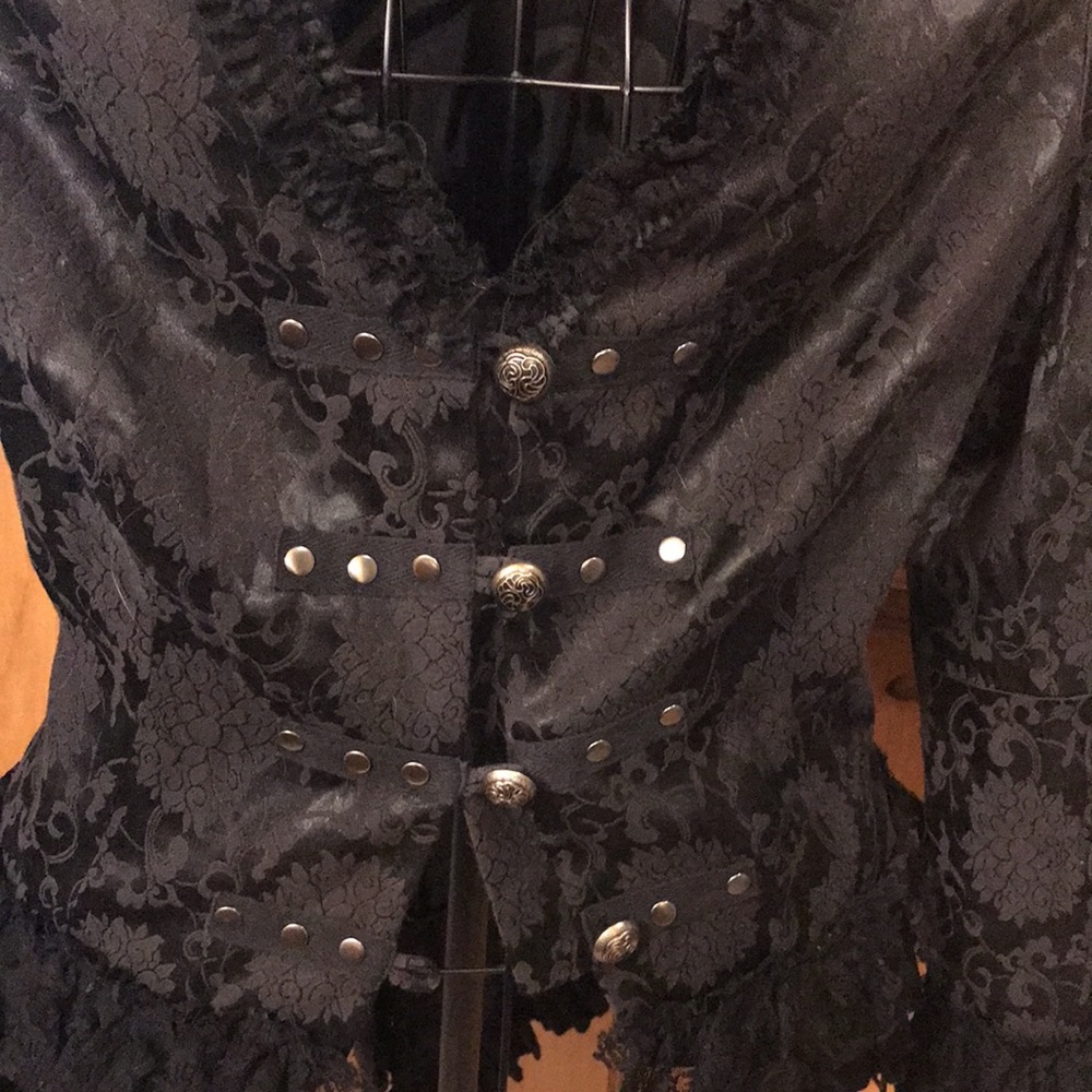 Military inspired dress coat - Picture 2 of 5